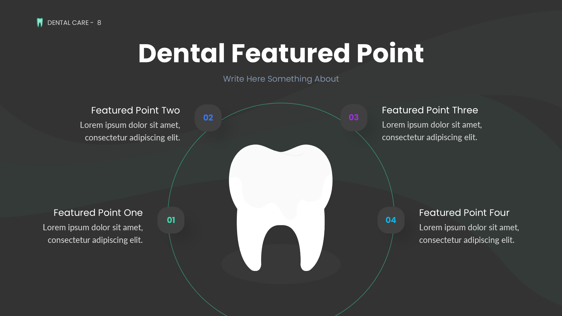 Dental V1 Dark slide 8